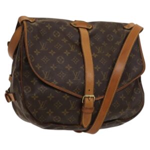 Borsa a tracolla LOUIS VUITTON Monogram Saumur 35 M42254 LV Auth 128972 - Jerrillo