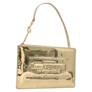 Borsa pochette Louis Vuitton Monogram Miroir Plat oro M95278 originale 124040 - Jerrillo