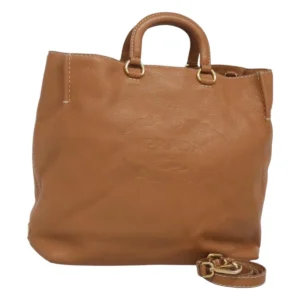 Borsa a mano PRADA in pelle 2 vie beige oro originale sw742 - Jerrillo