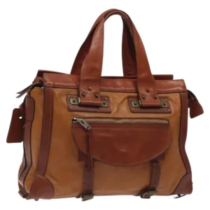 Borsa Tote Chloe in Pelle Marrone Autentica 121219 - Jerrillo