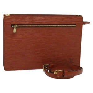 Borsa pochette Louis Vuitton Epi Angian marrone M52113  Auth 130924 - Jerrillo
