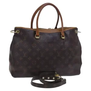 Borsa a mano Louis Vuitton Monogram Pallas 2 vie giallo zafferano M40929 Auth IN042 - Jerrillo
