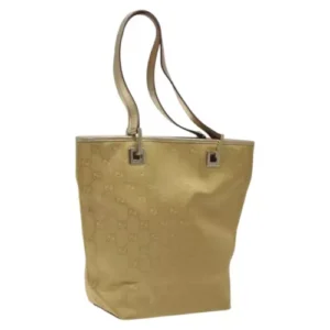 Borsa tote GUCCI GG Canvas Oro 002 1099 Auth nb079 - Jerrillo