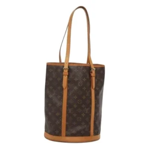 Borsa a tracolla Louis Vuitton Monogram Bucket GM M42236 LV Auth 129185 - Jerrillo
