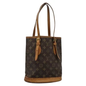 Borsa a tracolla Louis Vuitton Monogram Bucket PM M42238 LV Auth am8090 - Jerrillo