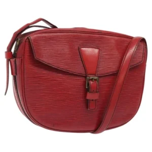 Borsa a tracolla Louis Vuitton Epi Jeune Fille MM rossa M52157 LV Auth 120142 - Jerrillo