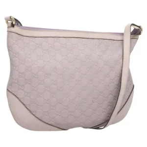 Borsa a tracolla GUCCI GG Canvas Guccissima in pelle viola oro 272380 autentica BA2809 - Jerrillo