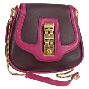 Borsa a tracolla Louis Vuitton Art Decò Trapezio pelle rosa M97085 originale 125367AV - Jerrillo