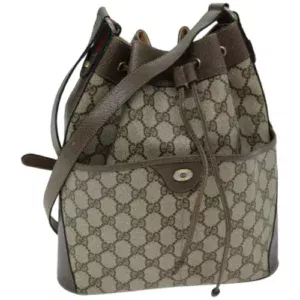 Borsa a tracolla GUCCI Web Sherry Line GG Supreme Beige Rossa 41 02 033 Auth ep4290 - Jerrillo