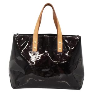 LOUIS VUITTON Monogram Vernis Reade PM Hand Bag Amarante M91993 LV Auth 134516 - Jerrillo