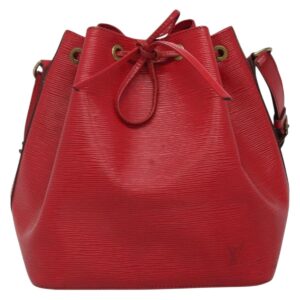 LOUIS VUITTON Epi Petit Noe Shoulder Bag Red M44107 LV Auth yk19188 - Jerrillo