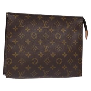 LOUIS VUITTON Monogram Poche Toilette 26 Pouch M47542 LV Auth 135896 - Jerrillo