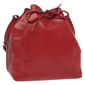 LOUIS VUITTON Epi Petit Noe Borsa a tracolla rossa M44107 LV Auth 139346 - Jerrillo