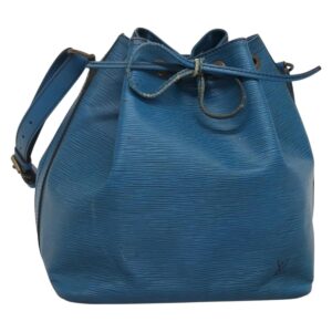 LOUIS VUITTON Borsa a tracolla Epi Petit Noe Blu M44105 LV Auth 139956 - Jerrillo