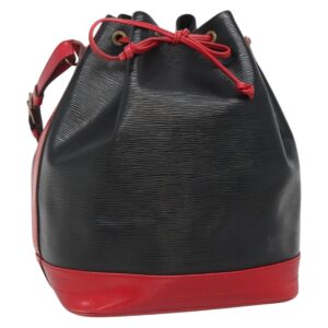 LOUIS VUITTON Epi Noe Borsa a tracolla bicolore nero rosso M44017 LV Auth gh522 - Jerrillo