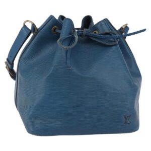 LOUIS VUITTON Epi Petit Noe Borsa a tracolla blu M44105 LV Auth 144506 - Jerrillo