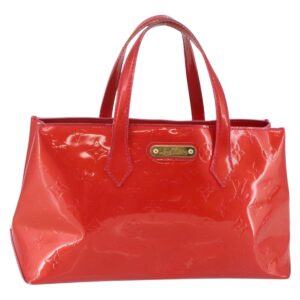 LOUIS VUITTON Monogram Vernis Wilshire Boulevard Bag Rose Pop M93643 Auth 145310 - Jerrillo