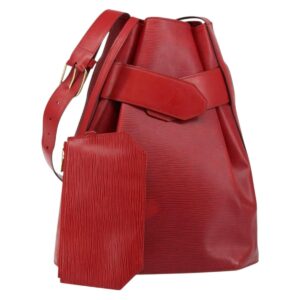 LOUIS VUITTON Epi Sac Depaule GM Borsa a tracolla rossa M80197 LV Auth 145665 - Jerrillo