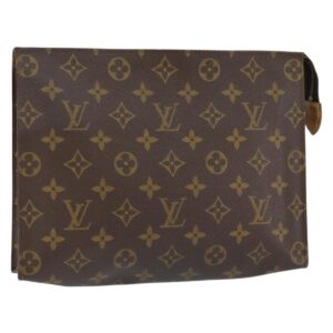 LOUIS VUITTON Monogram Poche Toilette 26 Pouch M47542 LV Auth am9521 - Jerrillo