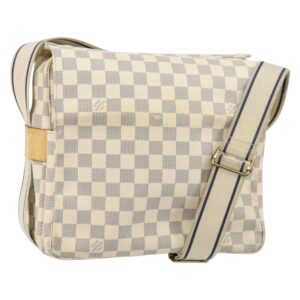 LOUIS VUITTON Borsa a tracolla Damier Azur Naviglio N51189 LV Auth BA6690 - Jerrillo
