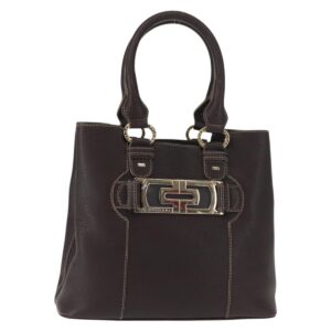 BVLGARI Borsa a mano in pelle marrone Auth BA6908 - Jerrillo