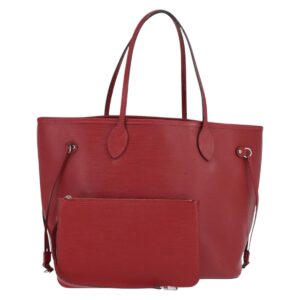 Borsa tote LOUIS VUITTON Epi Neverfull MM Rossa M41318 LV Auth BA7226 - Jerrillo