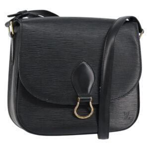 LOUIS VUITTON Epi Saint Cloud GM Borsa a tracolla Nero Noir M52192 LV Auth ep11725 - Jerrillo