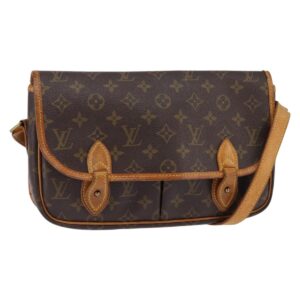 LOUIS VUITTON Monogram Gibeciere PM Borsa a tracolla M42248 LV Auth gh796 - Jerrillo