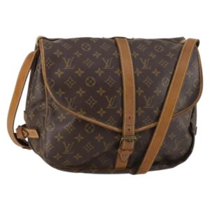 LOUIS VUITTON Monogram Saumur 35 Borsa a tracolla M42254 LV Auth gh978 - Jerrillo
