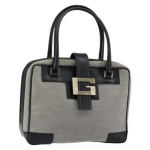 Borsa a mano GUCCI in tela grigio oro 001 5155 Auth BA7115 - Jerrillo