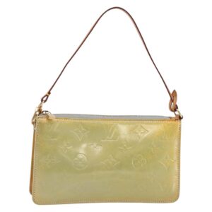 LOUIS VUITTON Monogram Vernis Lexington Accessory Pouch Gris M91056 Auth th6444 - Jerrillo