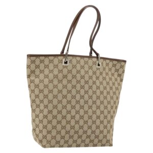 Borsa a tracolla in tela GG GUCCI Beige Oro 002 1098 3444 Auth 148662 - Jerrillo