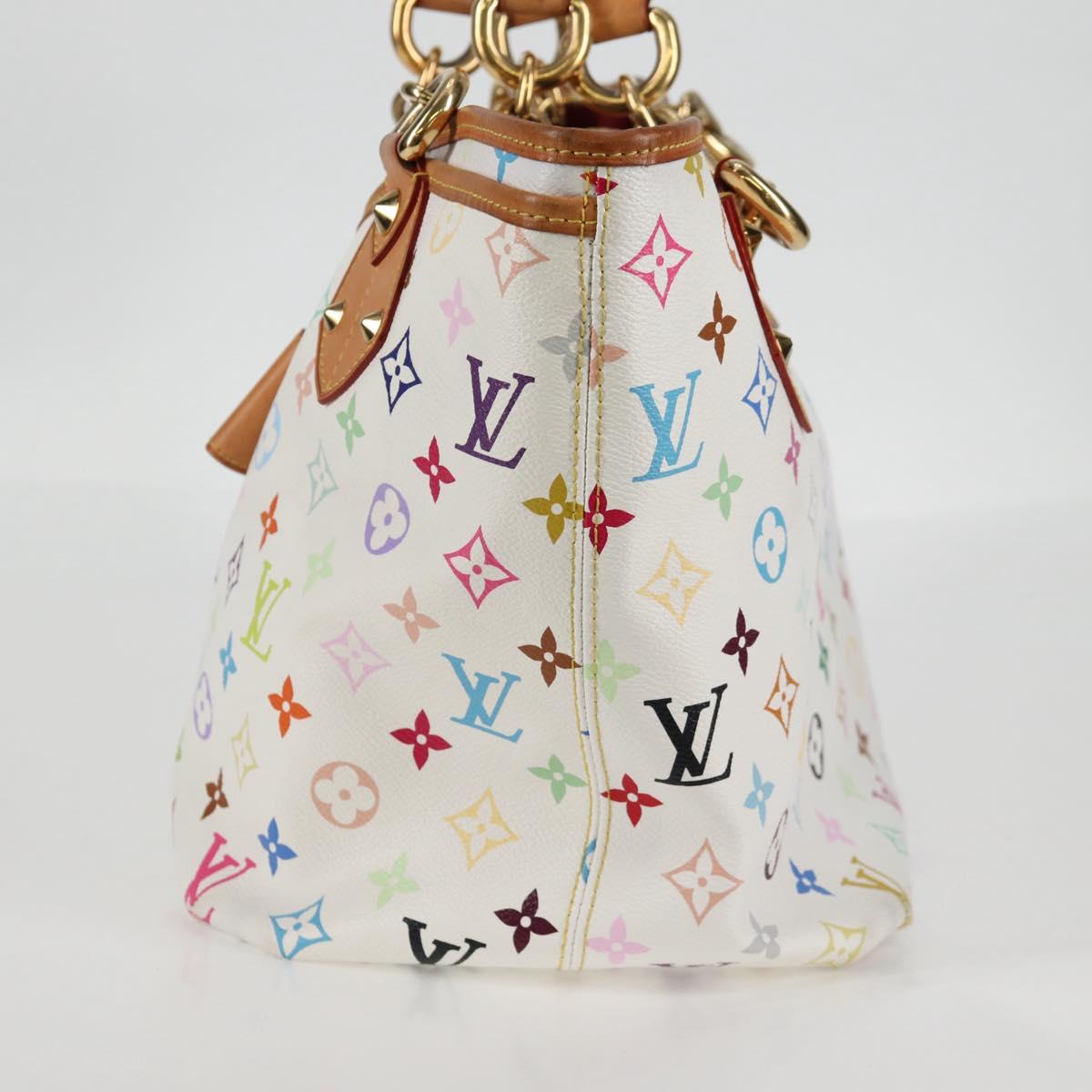 LOUIS VUITTON Monogram Multicolor Annie GM Tote Bag White M40303 LV Auth 128117V - Jerrillo image 3