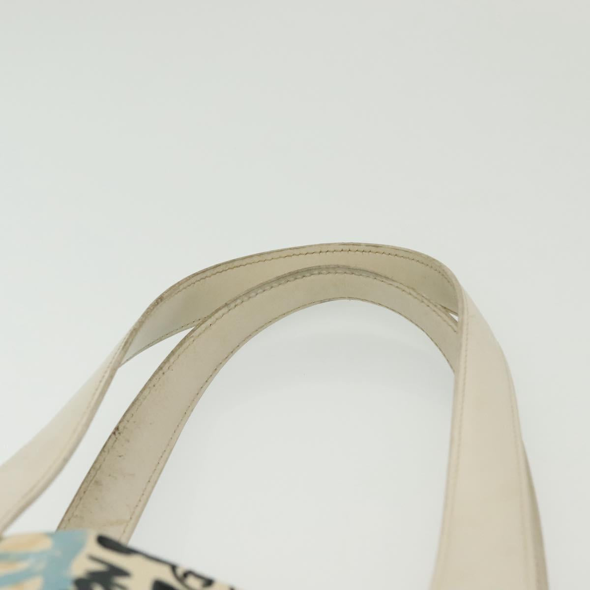 CHANEL New Travel Line Bag Canvas Hawaii Limited White Silver CC Auth 140490 - Jerrillo image 9