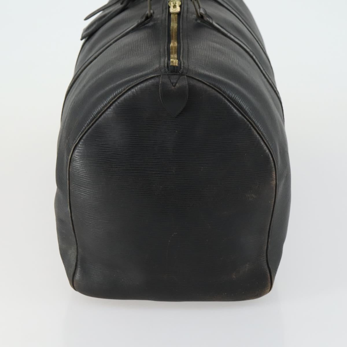 LOUIS VUITTON Epi Keepall 50 Boston Bag Black M42962 LV Auth 160071 - Jerrillo image 3