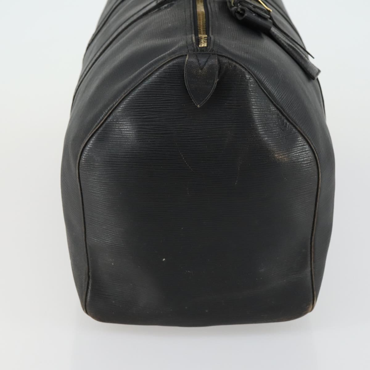 LOUIS VUITTON Epi Keepall 50 Boston Bag Black M42962 LV Auth 160071 - Jerrillo image 4