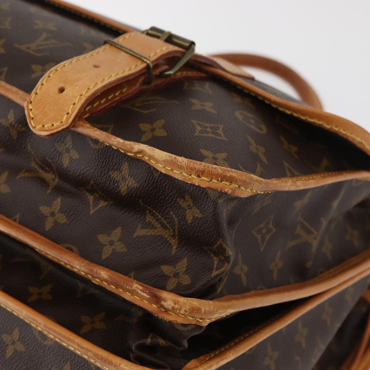 LOUIS VUITTON Monogram Sac Kleber Travel Bag M58122 LV Auth 162448 - Jerrillo image 10