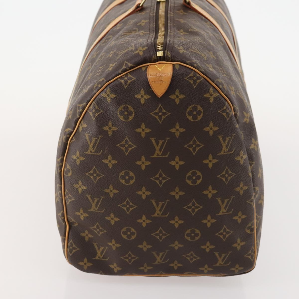 LOUIS VUITTON Monogram Keepall 55 Boston Bag M41424 LV Auth 171243A - Jerrillo image 4