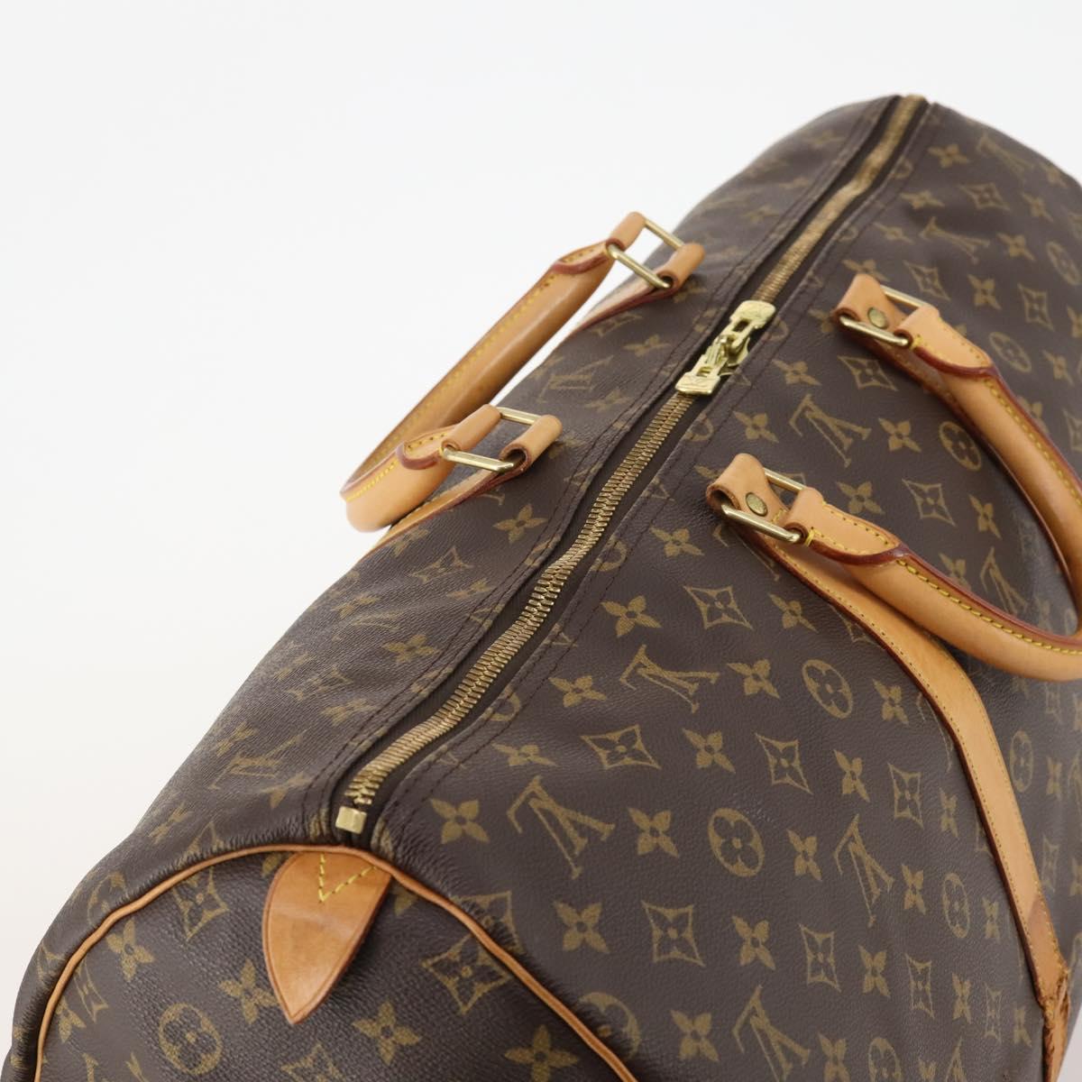 LOUIS VUITTON Monogram Keepall 55 Boston Bag M41424 LV Auth 171243A - Jerrillo image 6