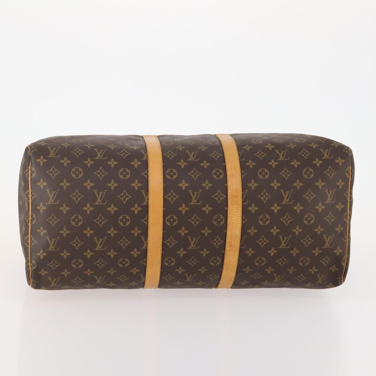 LOUIS VUITTON Monogram Keepall 55 Boston Bag M41424 LV Auth 171243A - Jerrillo image 5