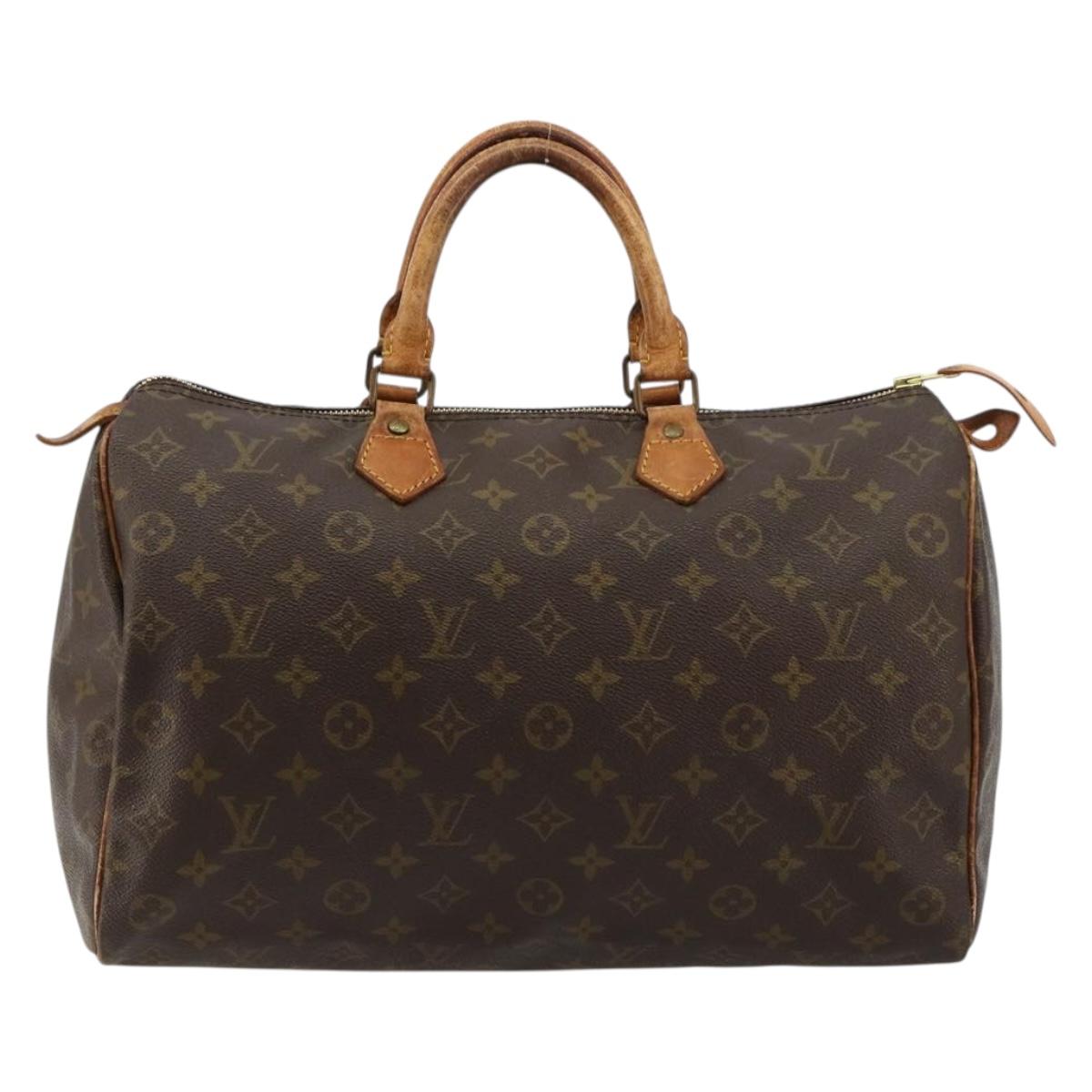 LOUIS VUITTON Monogram Speedy 35 Hand Bag M41524 LV Auth 177252 - Jerrillo image 2