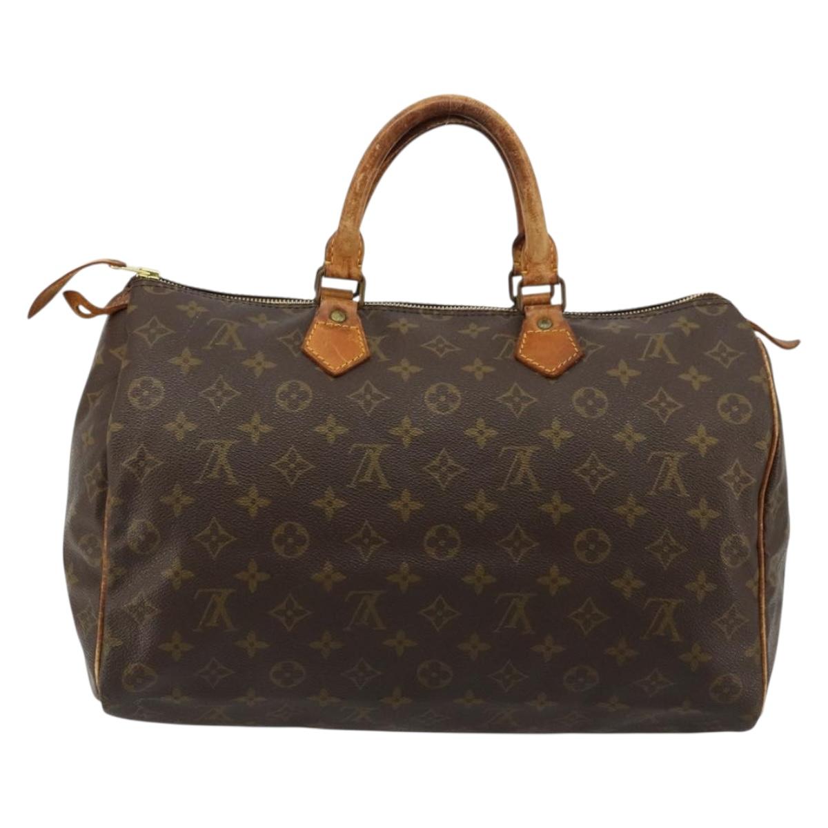 LOUIS VUITTON Monogram Speedy 35 Hand Bag M41524 LV Auth 177252 - Jerrillo image 3