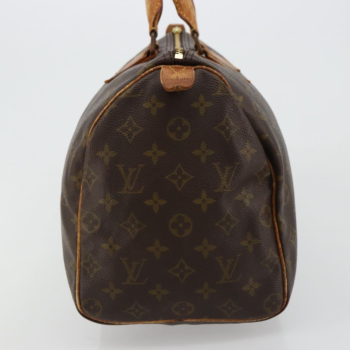 LOUIS VUITTON Monogram Speedy 35 Hand Bag M41524 LV Auth 177252 - Jerrillo image 4