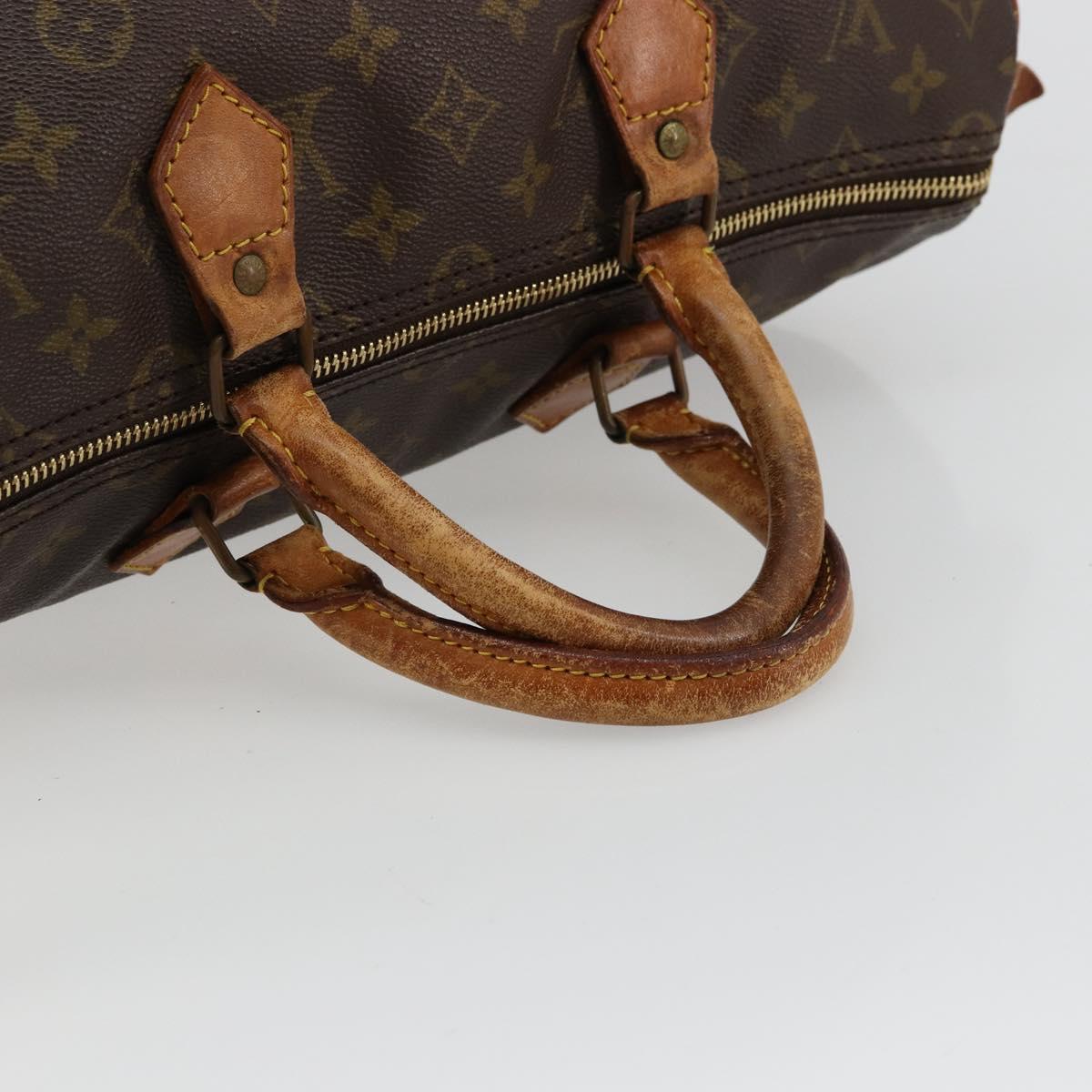 LOUIS VUITTON Monogram Speedy 35 Hand Bag M41524 LV Auth 177252 - Jerrillo image 7