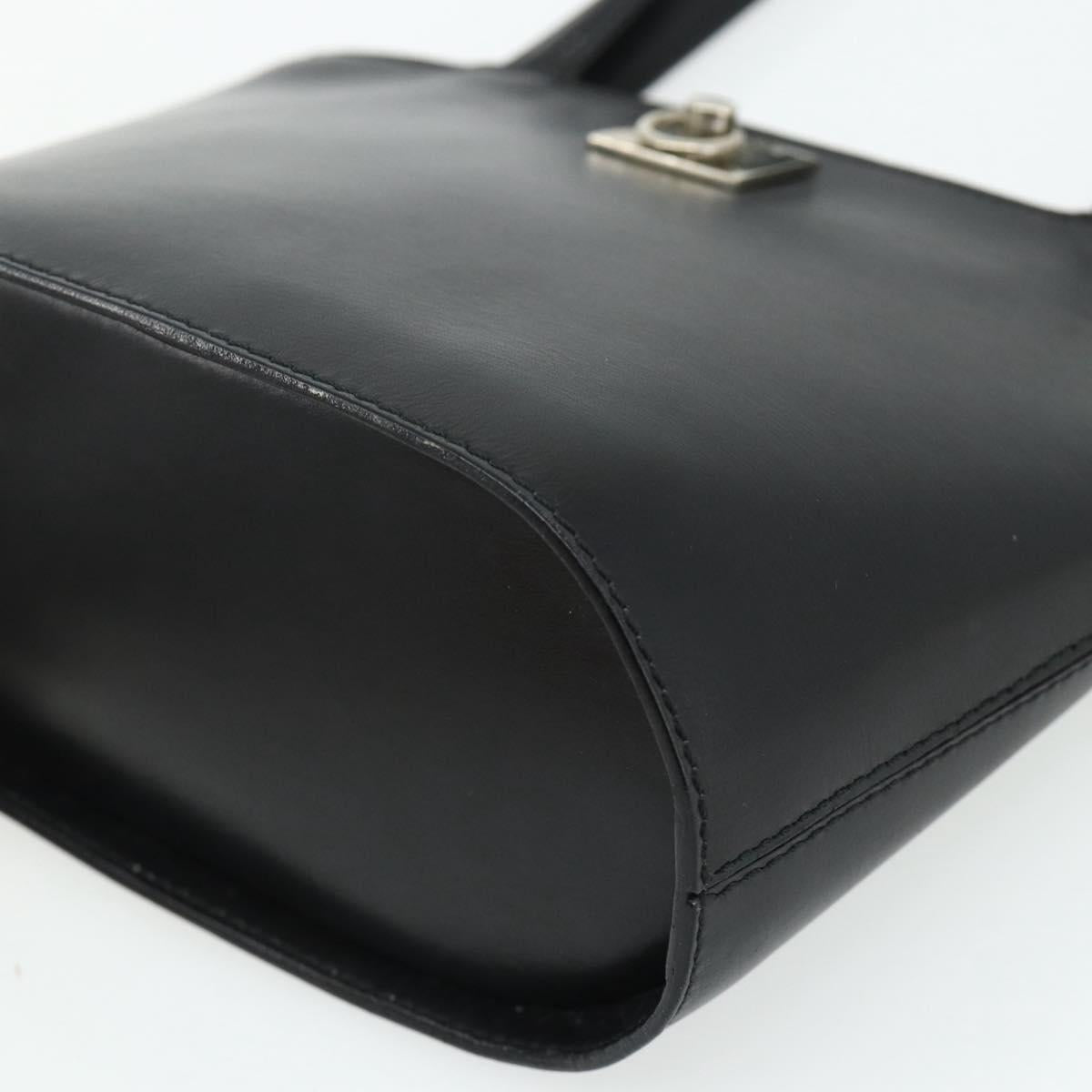 Borsa a mano CELINE in pelle nera e argento, autentica 178117A - Jerrillo image 9