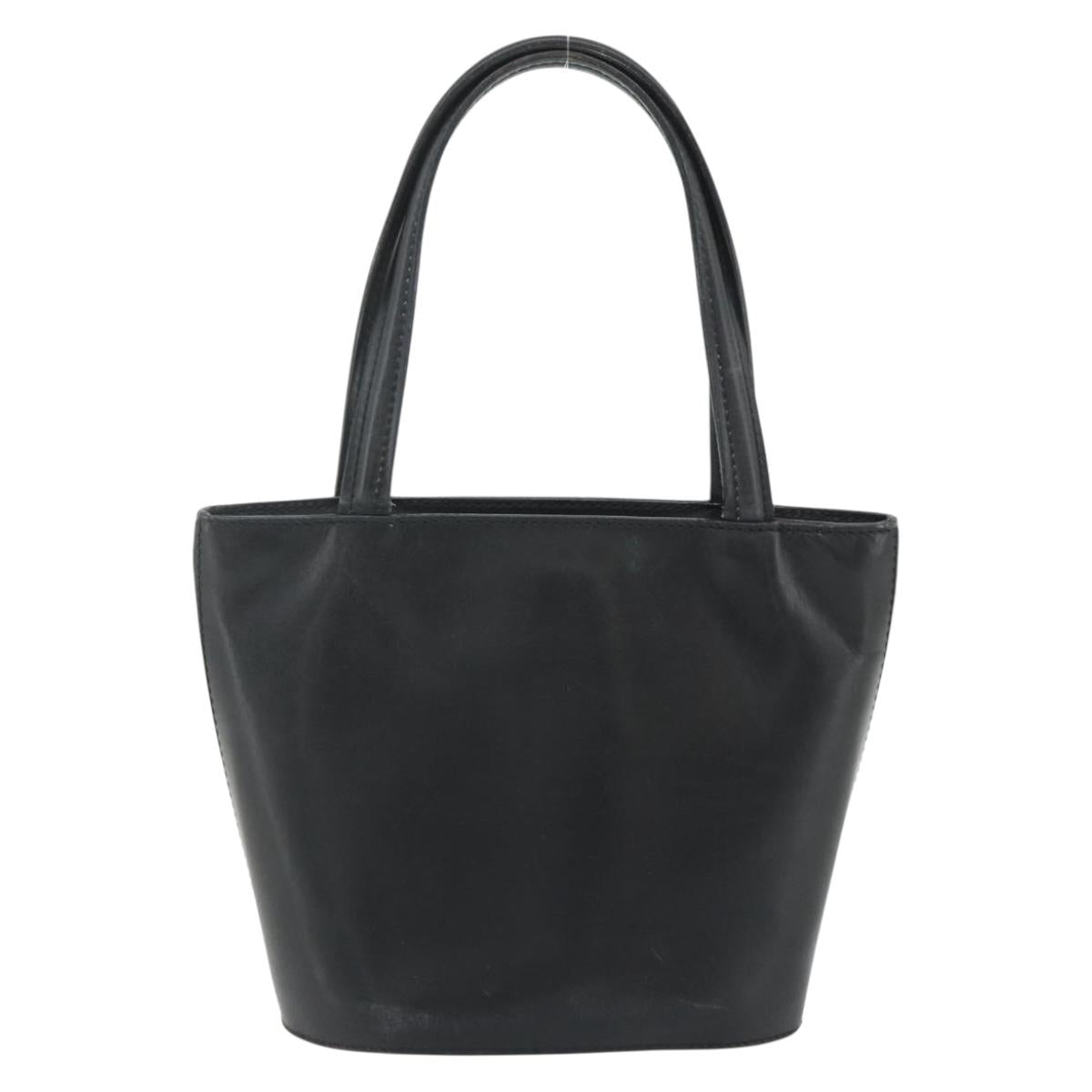 Borsa a mano CELINE in pelle nera e argento, autentica 178117A - Jerrillo image 2