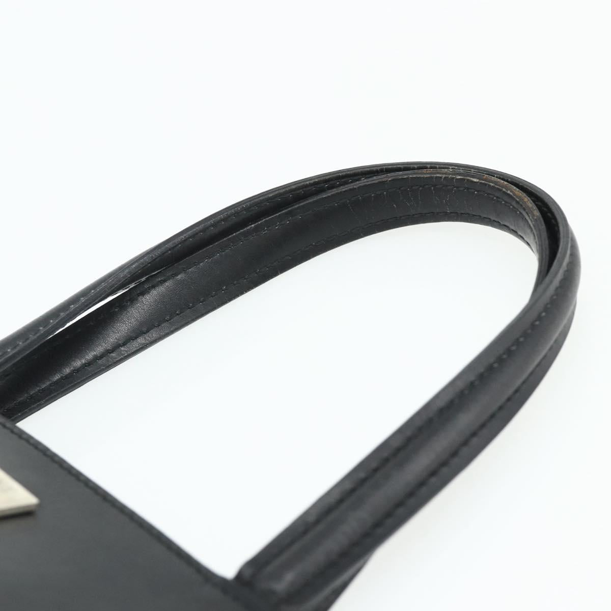 Borsa a mano CELINE in pelle nera e argento, autentica 178117A - Jerrillo image 8