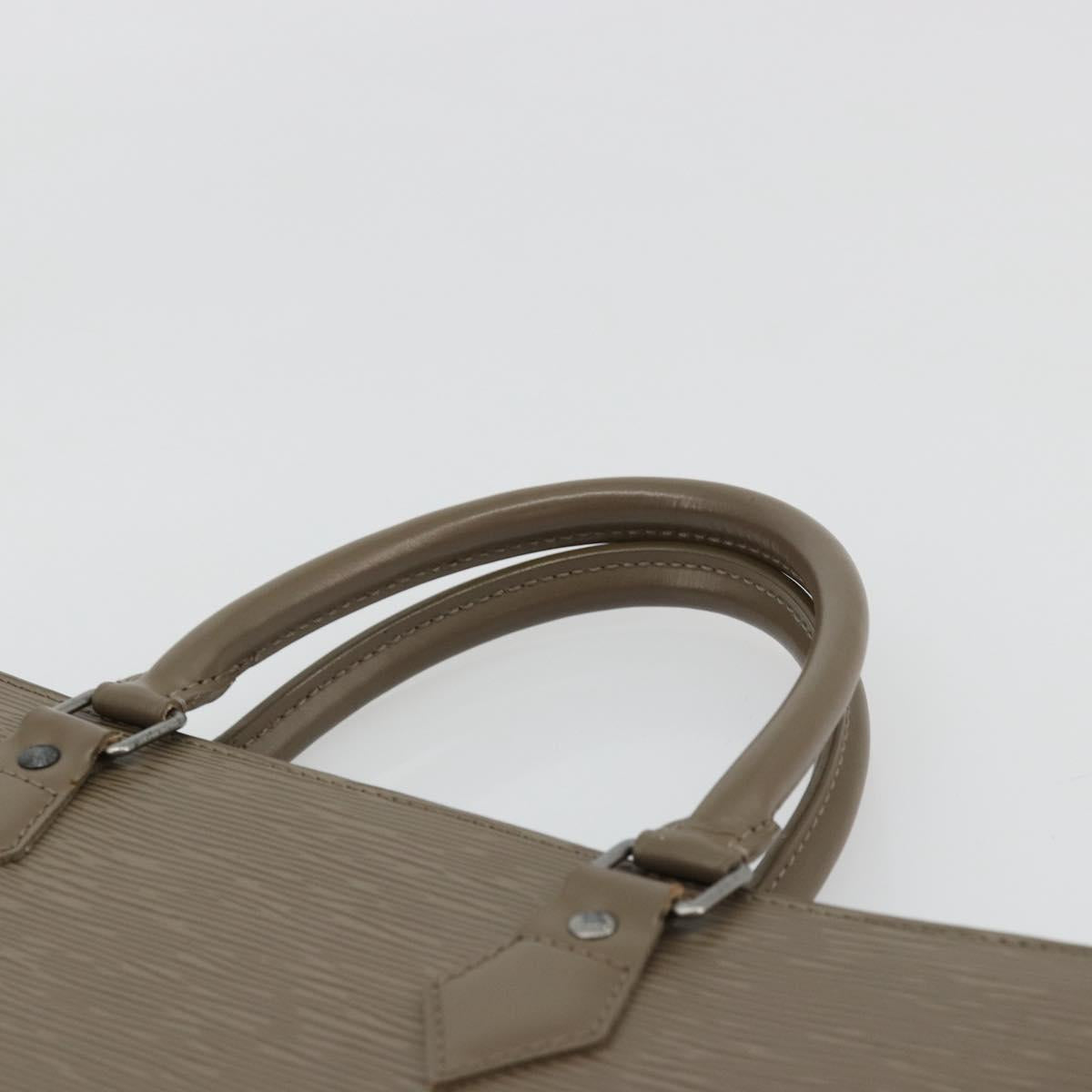 LOUIS VUITTON Epi Sac Plat Hand Bag Lilac M5207B LV Auth 179149 - Jerrillo image 8