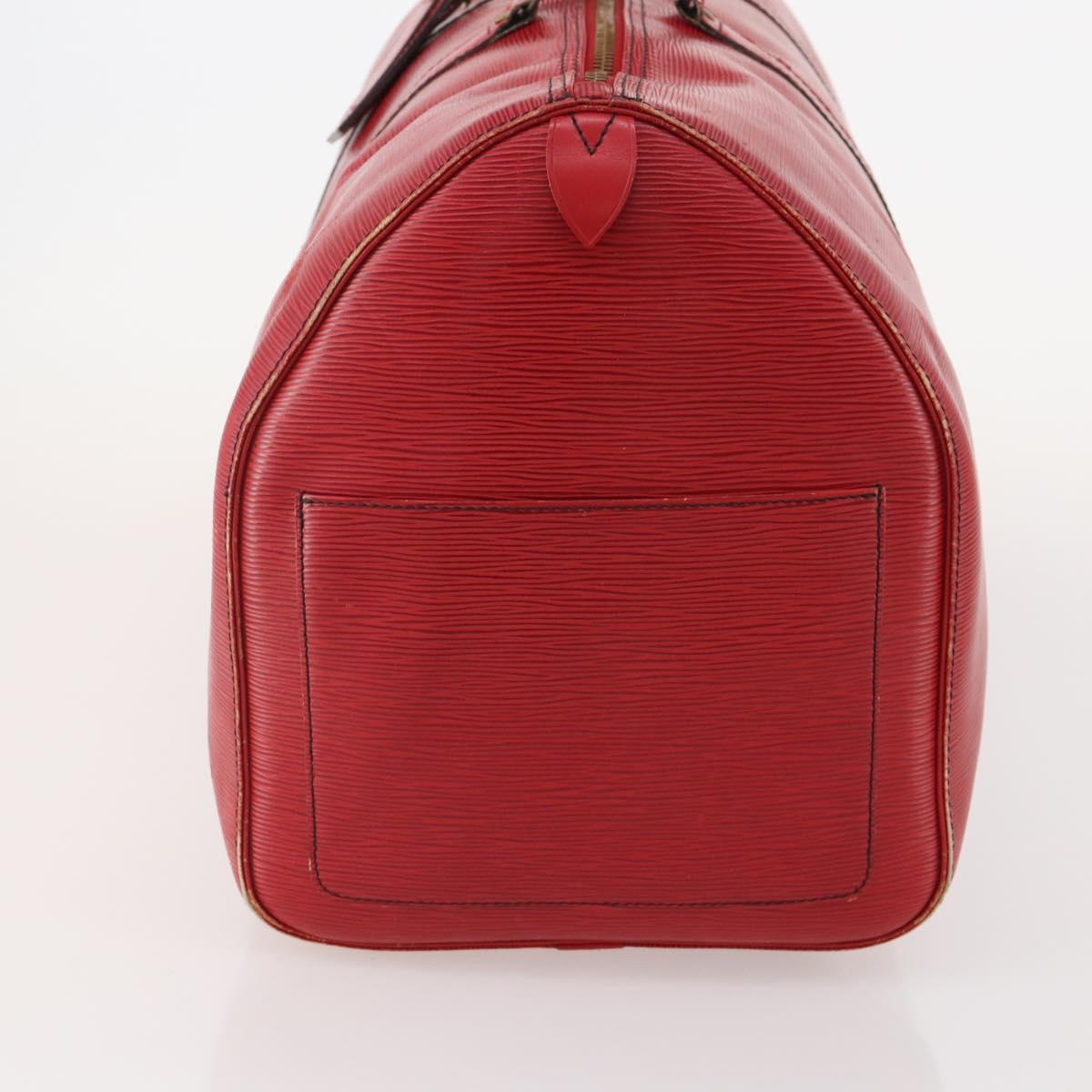 LOUIS VUITTON Epi Keepall 55 Boston Bag Red M42957 LV Auth 179665A - Jerrillo image 3