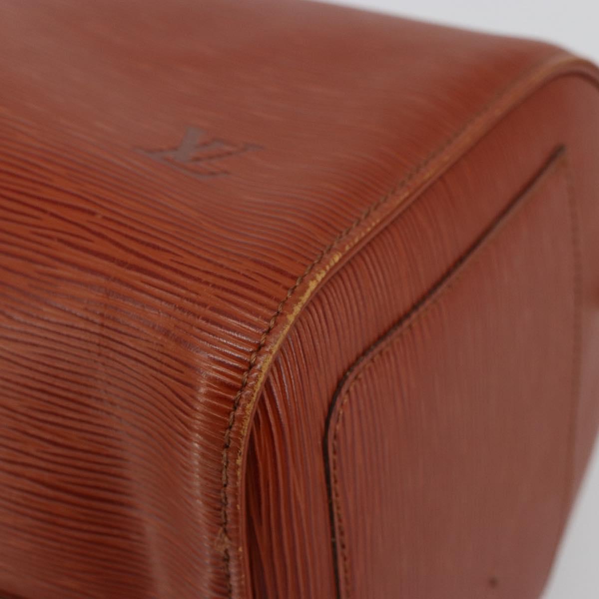 LOUIS VUITTON Epi Speedy 35 Hand Bag Brown Kenya M42993 LV Auth 179737A - Jerrillo image 9